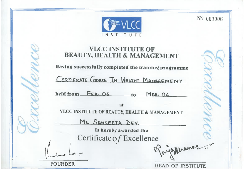 Certificate 7